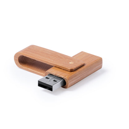 Pen Drive 16GB em Bambu - Estilo e Sustentabilidade