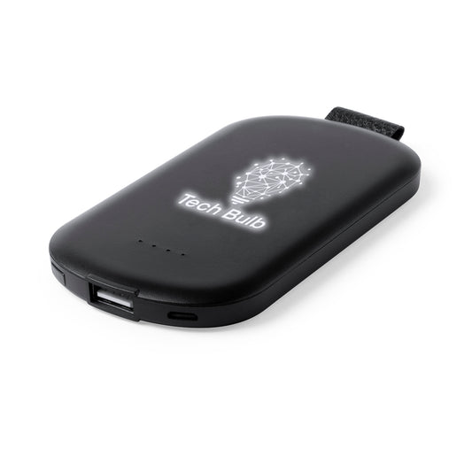 Power Bank Simmon 2.500 mAh com Luz LED e Proteções