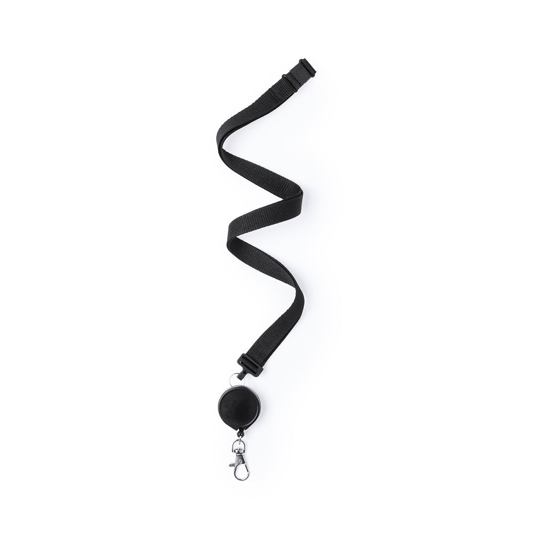 Lemer Lanyard Prático com Mosquetão Metálico