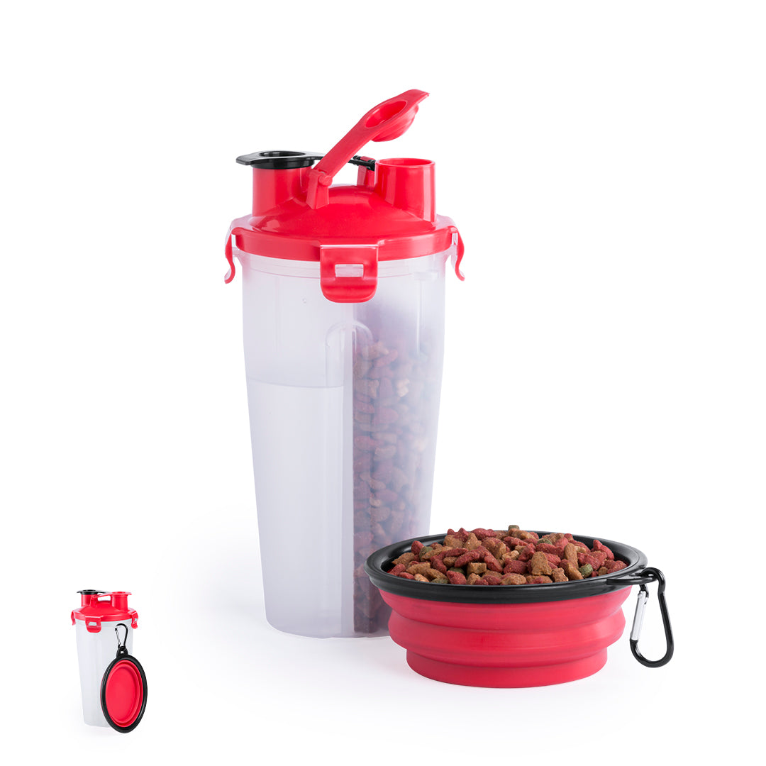 Set Completo para Mascotas com Bidão e Bowl Plegável