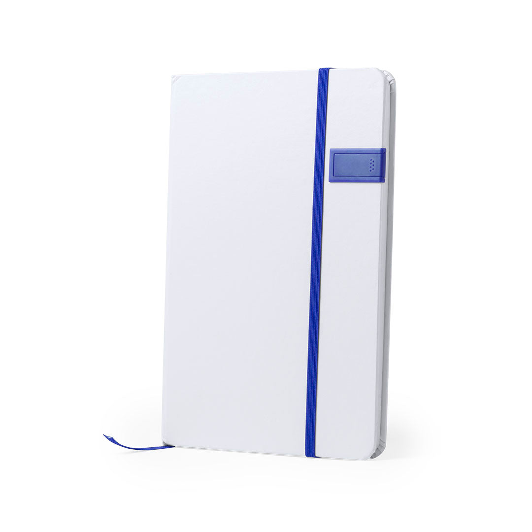 Bloc de Notas Branco com Pen USB 16GB Integrada