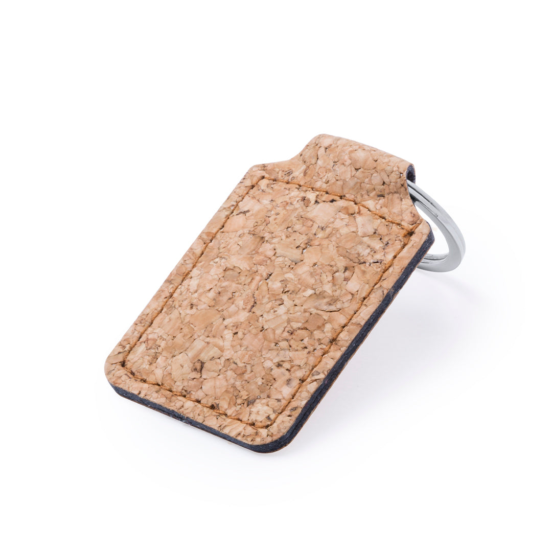 Porta-chaves Elegante em Cortiça Natural