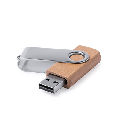 Pen USB Giratório 16GB com Corpo em Cartão Reciclado