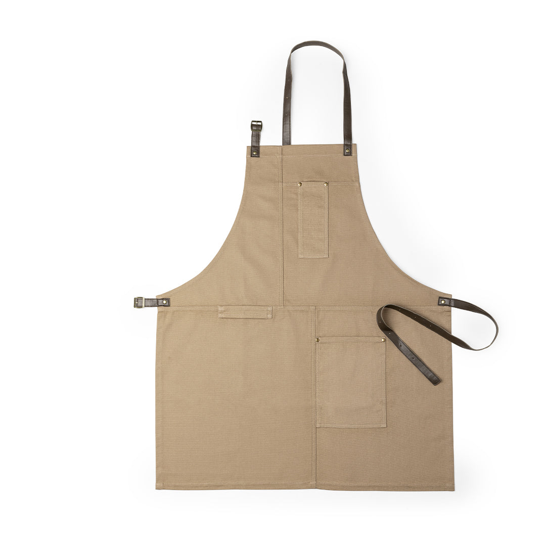 Delantal Profissional em Algodão Canvas Resistente