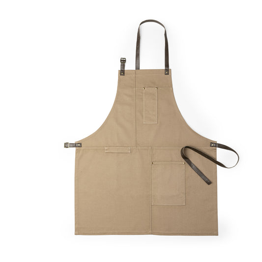 Delantal Profissional em Algodão Canvas Resistente