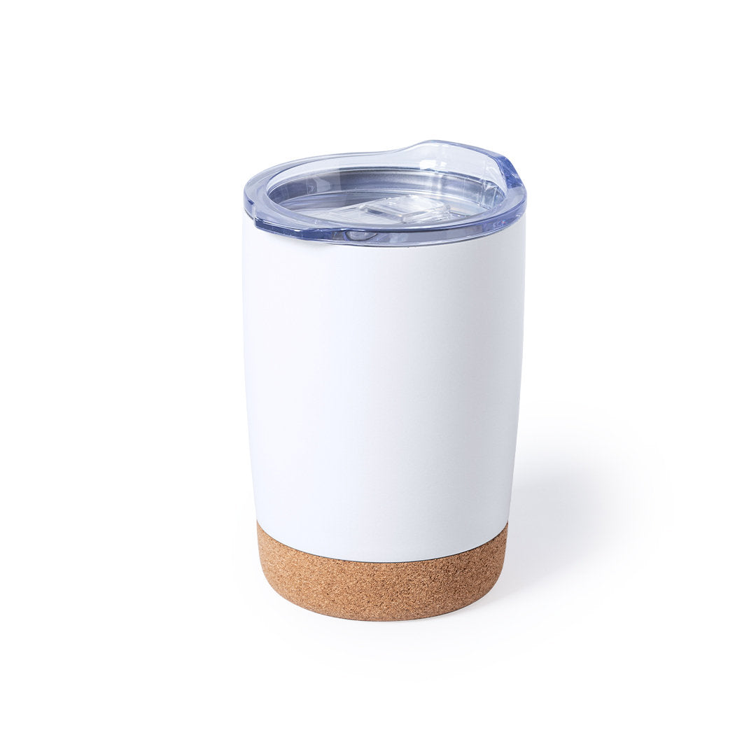 Vaso Térmico Nerux 380ml com Base em Cortiça
