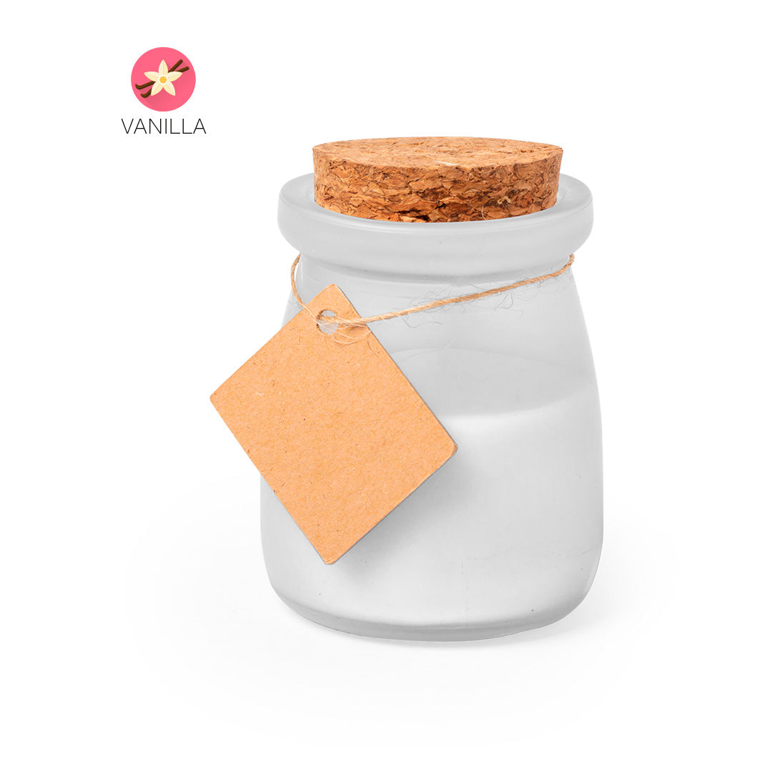 Vela Aromática Tepor em Tarrito de Cristal Colorido