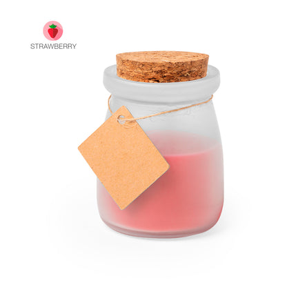 Vela Aromática Tepor em Tarrito de Cristal Colorido