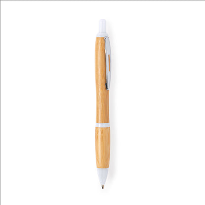 Caneta de Bambú com Mecanismo de Flexão