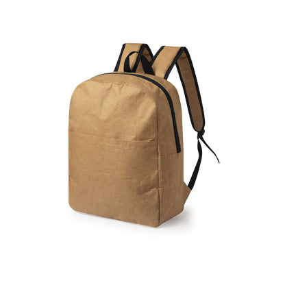 Mochila Resistente em Papel Laminado com Bolsos Espaçosos