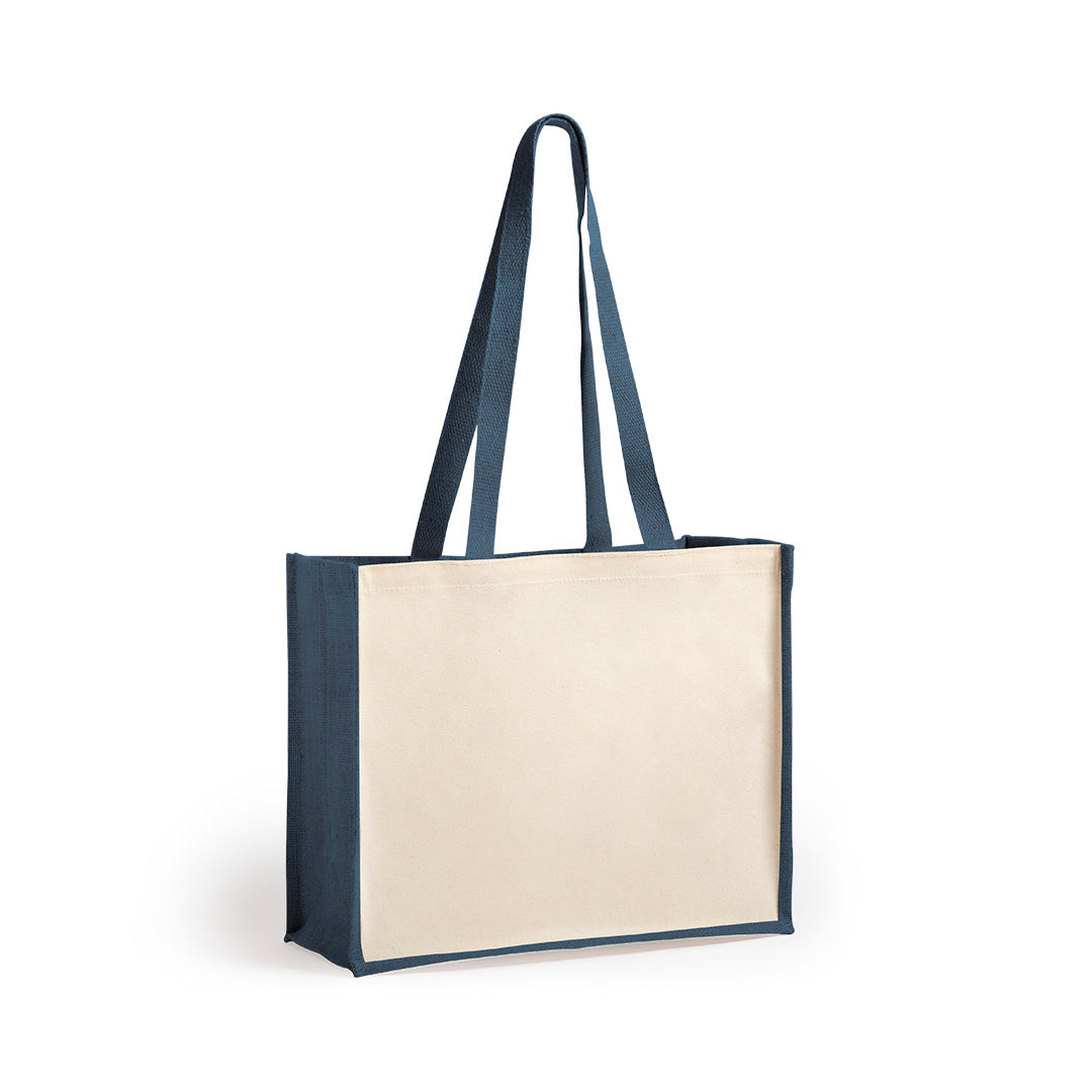 Bolsa Rotin Nature em Juta e Algodão Resistente