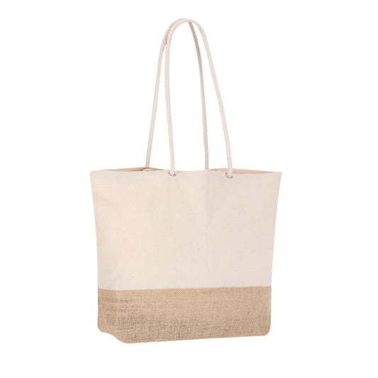 Bolsa Nature em Juta e Algodão Resistente até 9kg