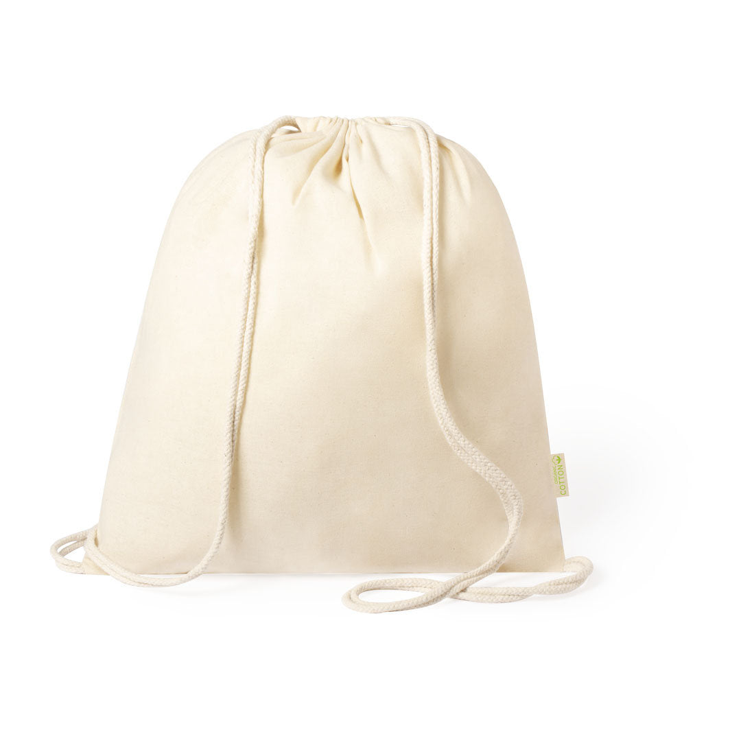 Mochila Nature em Algodão Orgânico - Prática e Ecológica