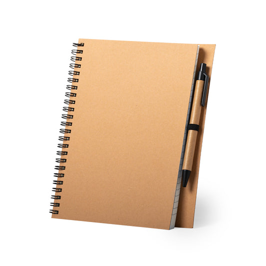 Conjunto Ecológico de Caderno e Caneta