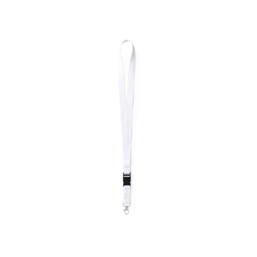 Lanyard Resistente com Hebilla Multifunções e Gancho Metálico