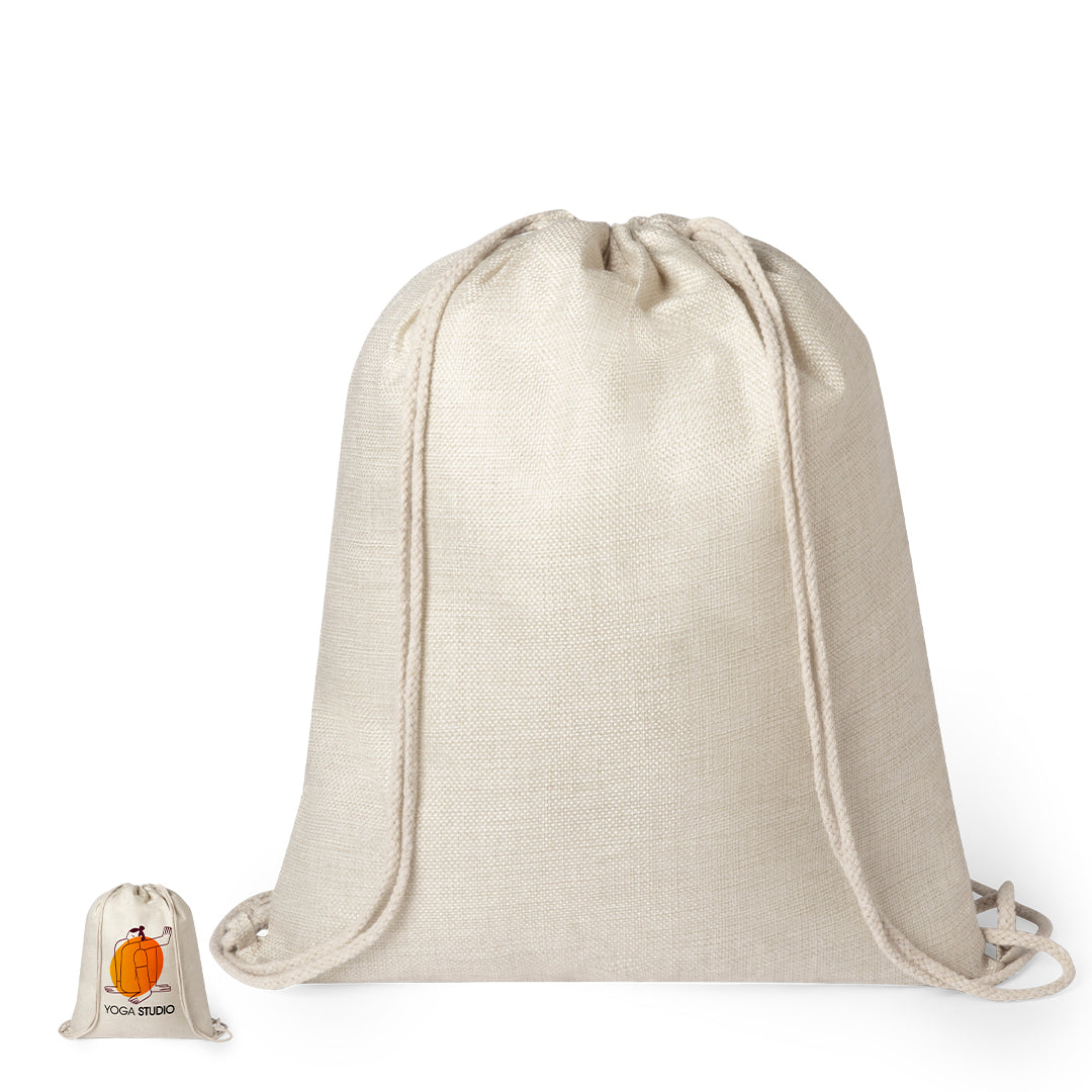 Mochila de Cordão Inspirada na Natureza