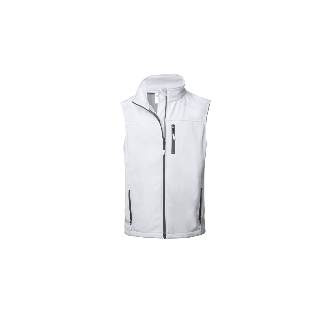 Chaleco Soft Shell Impermeável Bicolor Elegante