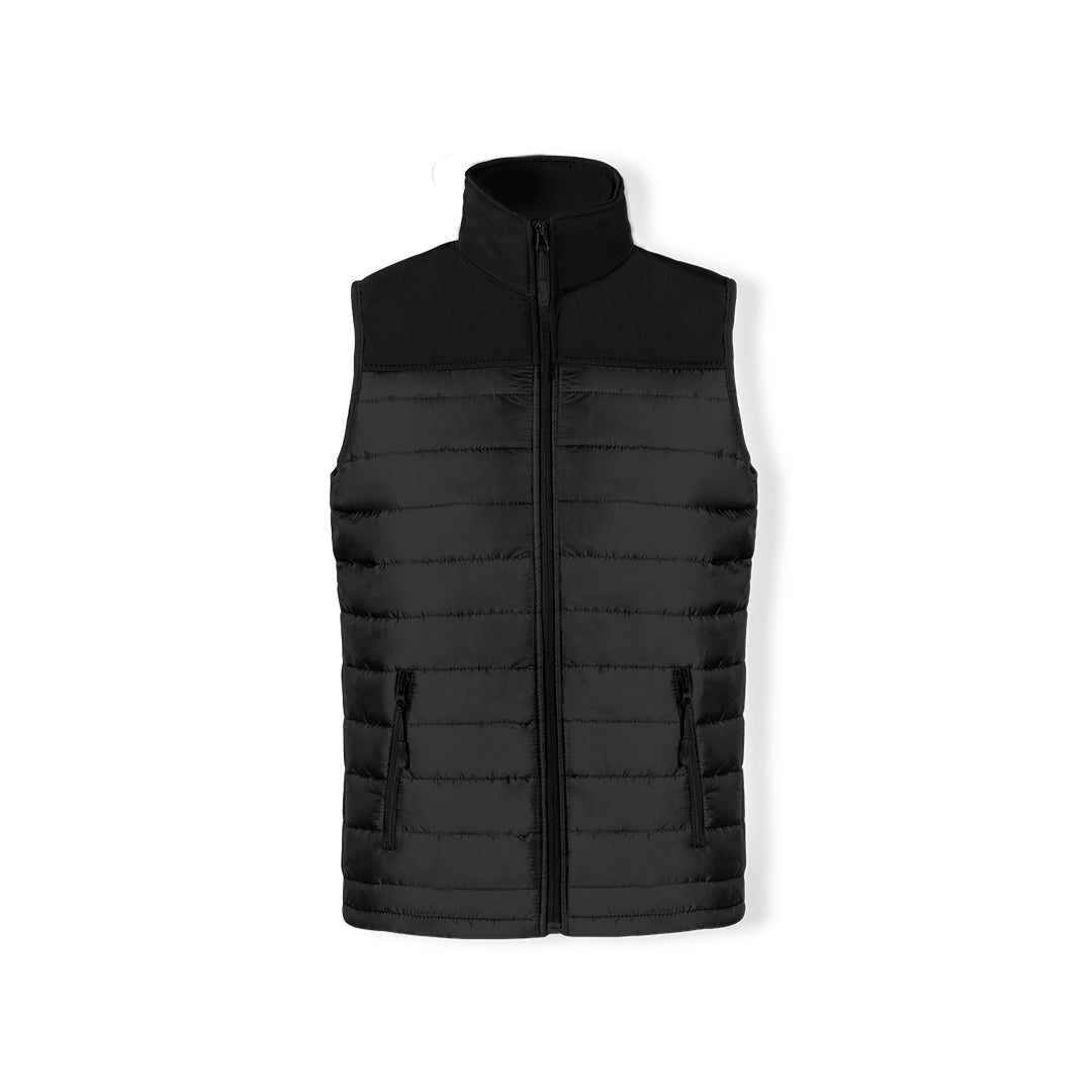 Chaleco Impermeável Bordy Preto - Conforto e Estilo