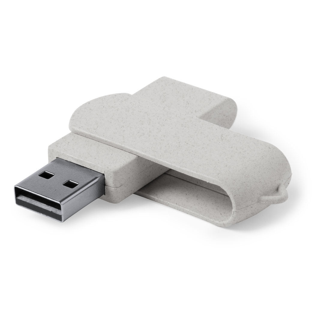 Pen USB Kontix 16GB Ecológica com Design Giratório