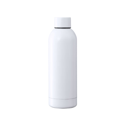 Bidão Térmico Branco 500ml em Aço Inox