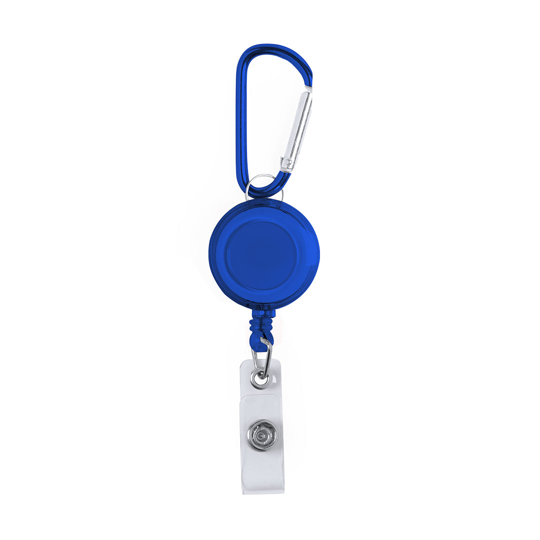 Porta-objetos extensível com mosquetão e fecho de botão