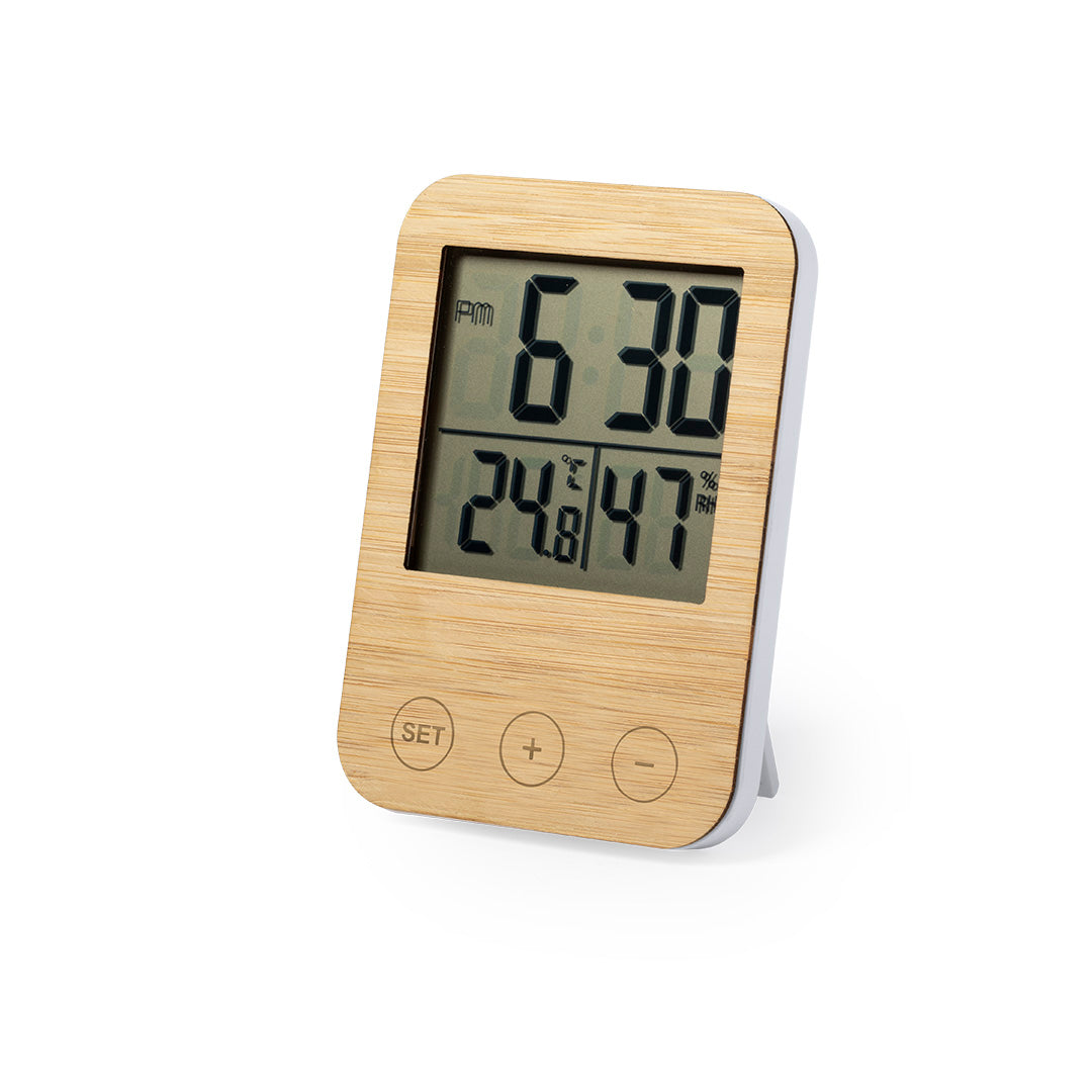 Estação Meteorológica Ecológica em Bambu