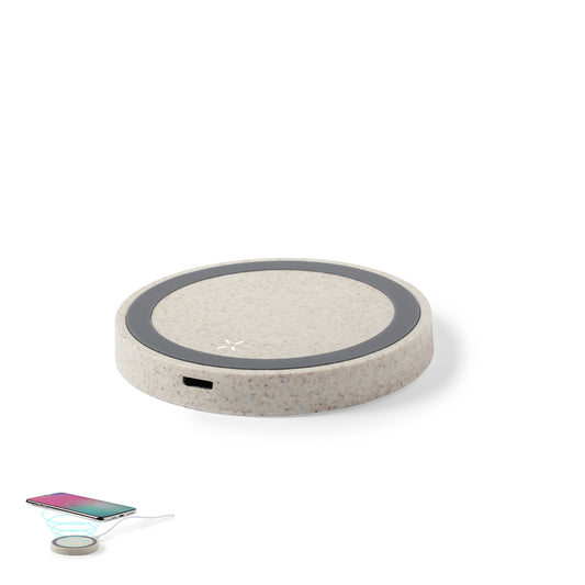 Carregador Sem Fios Circular Eco Friendly