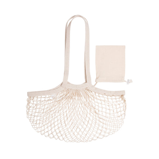 Bolsa Plegável Nacry em Algodão Natural