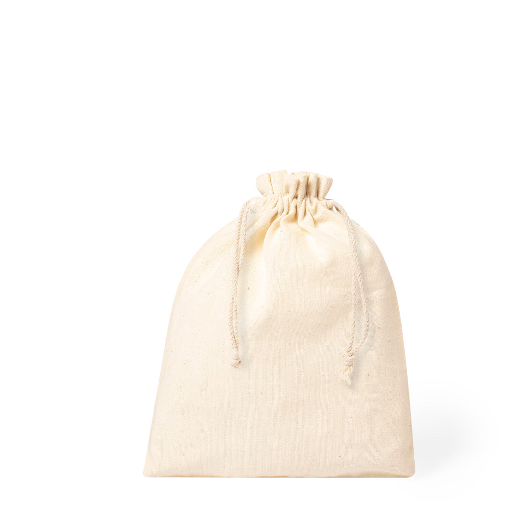 Bolsa Nature em Algodão 100% com Cordão 15x21 cm