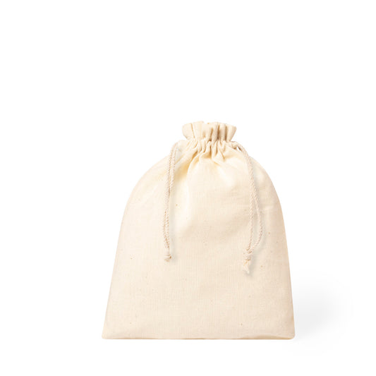 Bolsa Nature em Algodão 100% com Cordão 15x21 cm