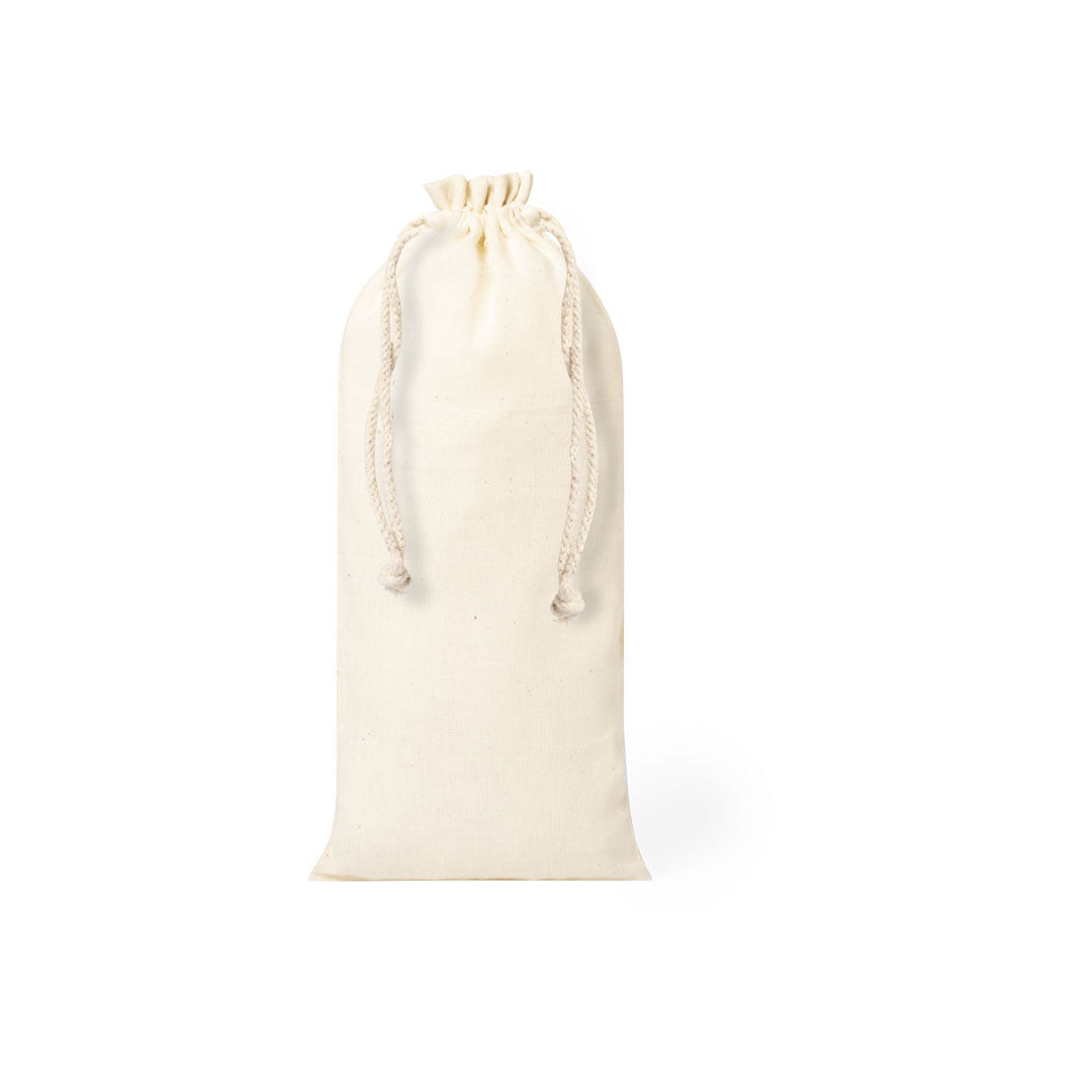 Bolsa de Algodão Nature para Garrafas e Termos