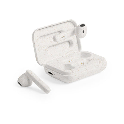 Auriculares Bluetooth 5.0 Nature com Estojo Ecológico