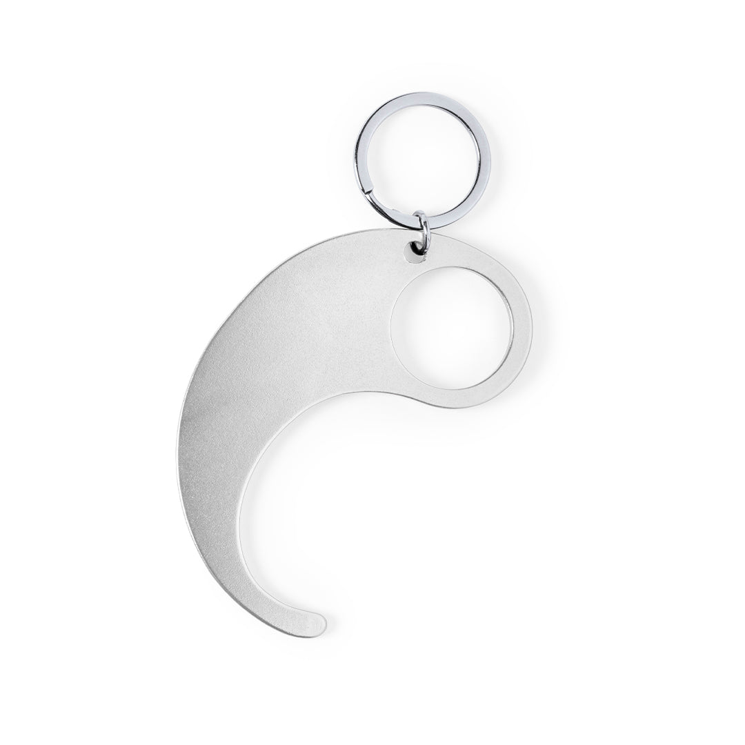 Porta-Chaves Higiénico Anti-Contacto em Alumínio