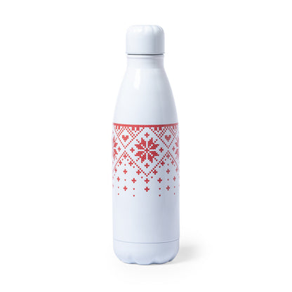 Bidão Yalok 790ml Aço Inoxidável Bicolor Natal
