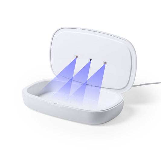 Halby - Caixa Esterilizadora UV com Carregador Wireless