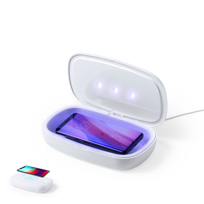 Halby - Caixa Esterilizadora UV com Carregador Wireless
