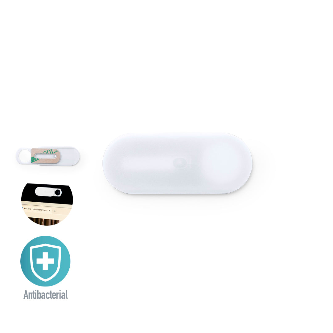 Tampa Antibacteriana para Webcam com Adesivo Reutilizável