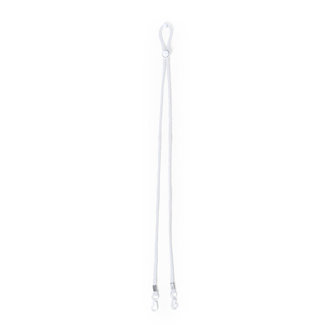 Menfix Lanyard Resistente com Ajustador e Duplo Gancho