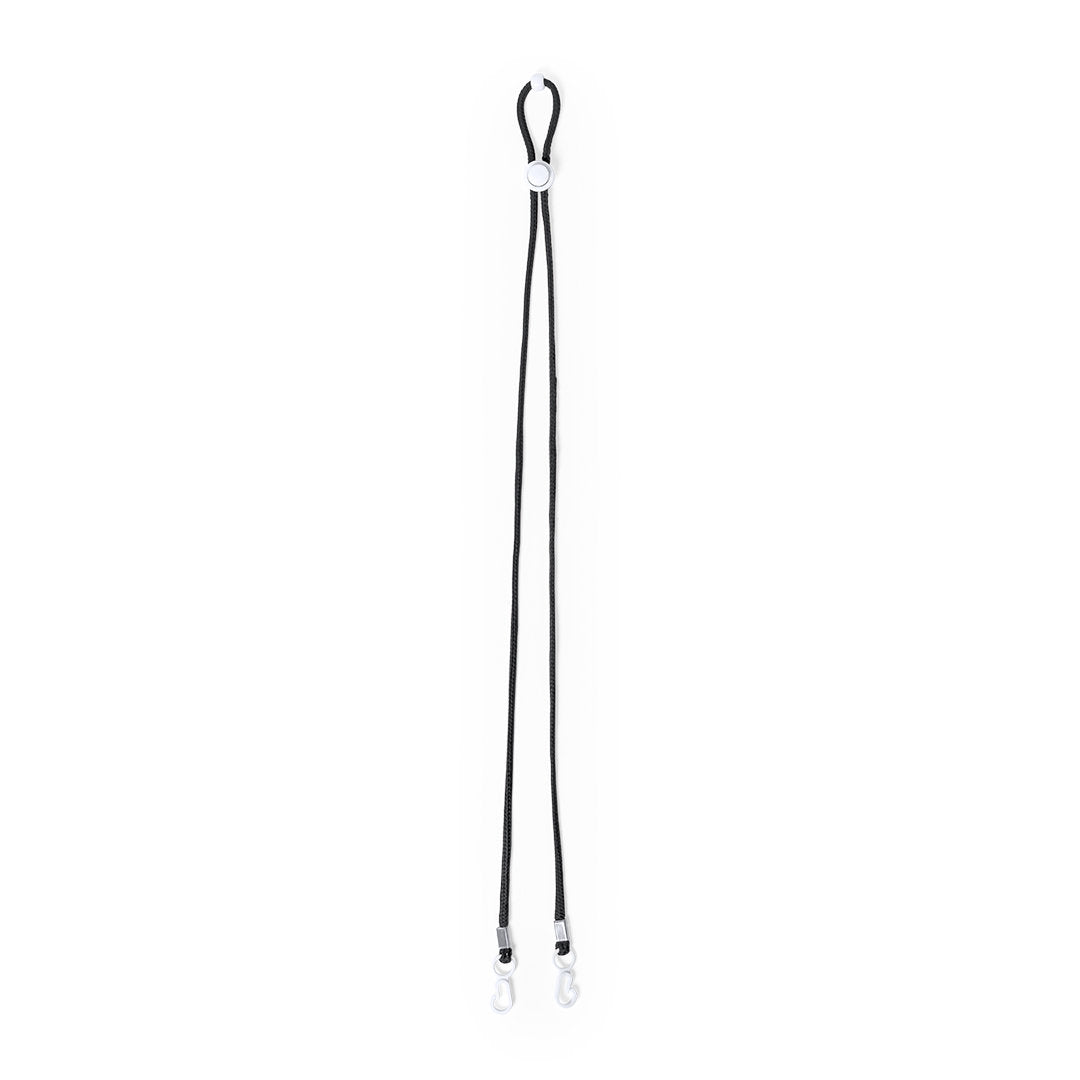 Menfix Lanyard Resistente com Ajustador e Duplo Gancho