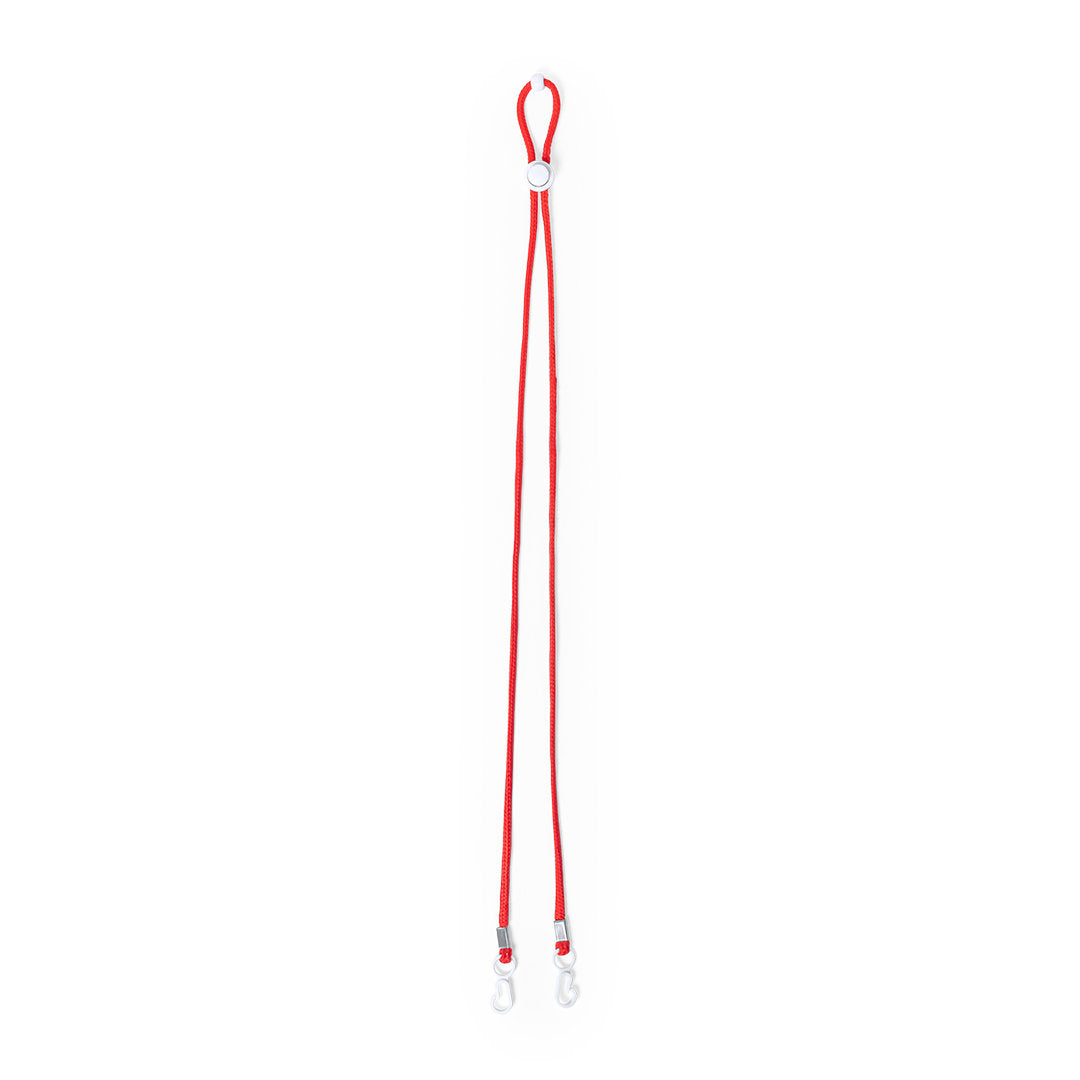 Menfix Lanyard Resistente com Ajustador e Duplo Gancho