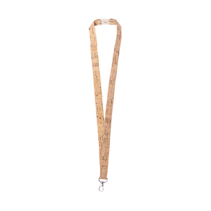 Lanyard Nature em Cortiça Natural Sustentável