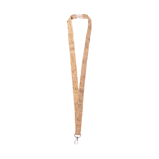 Lanyard Nature em Cortiça Natural Sustentável