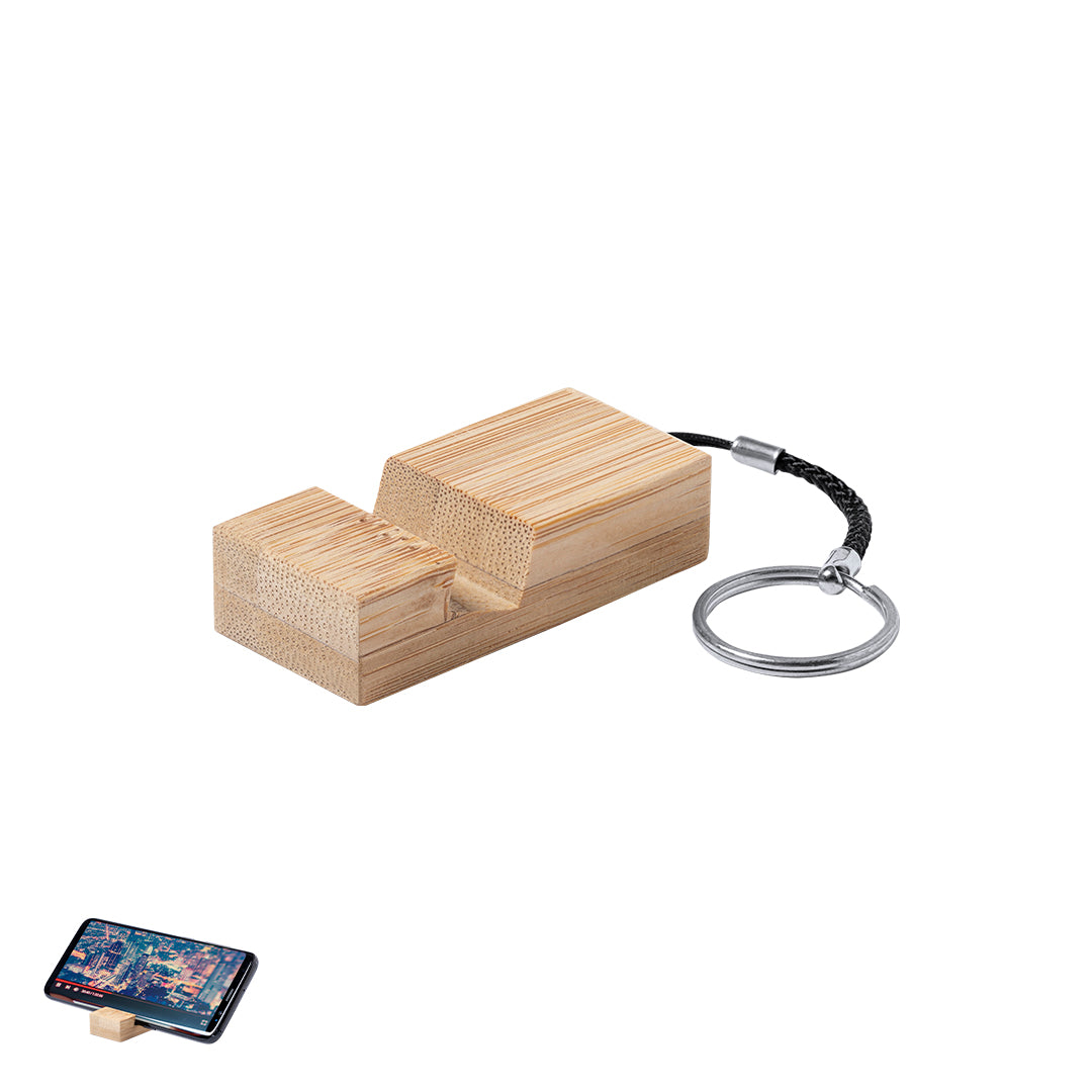 Chaveiro Suporte Nature em Bambu Resistente