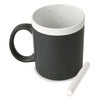 Caneca de Cerâmica Pizarra com Giz