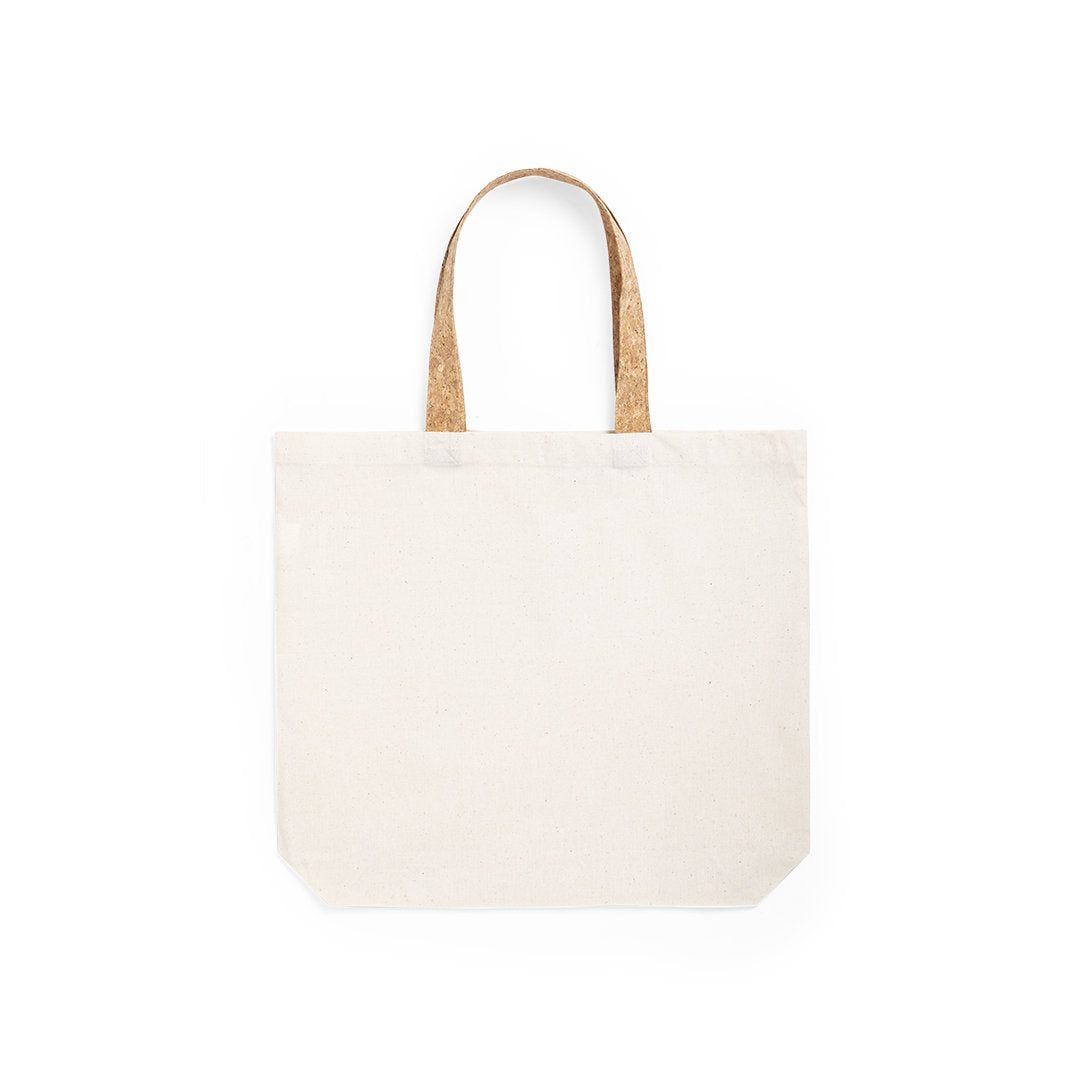 Bolsa Nature em Algodão com Alças de Cortiça Resistente