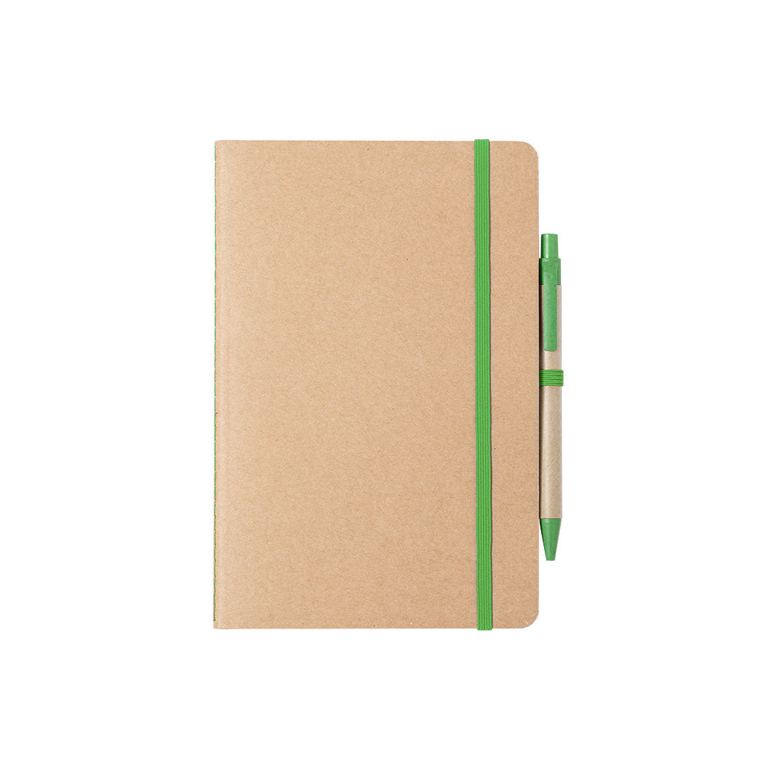 Conjunto Caderno e Caneta Ecológicos