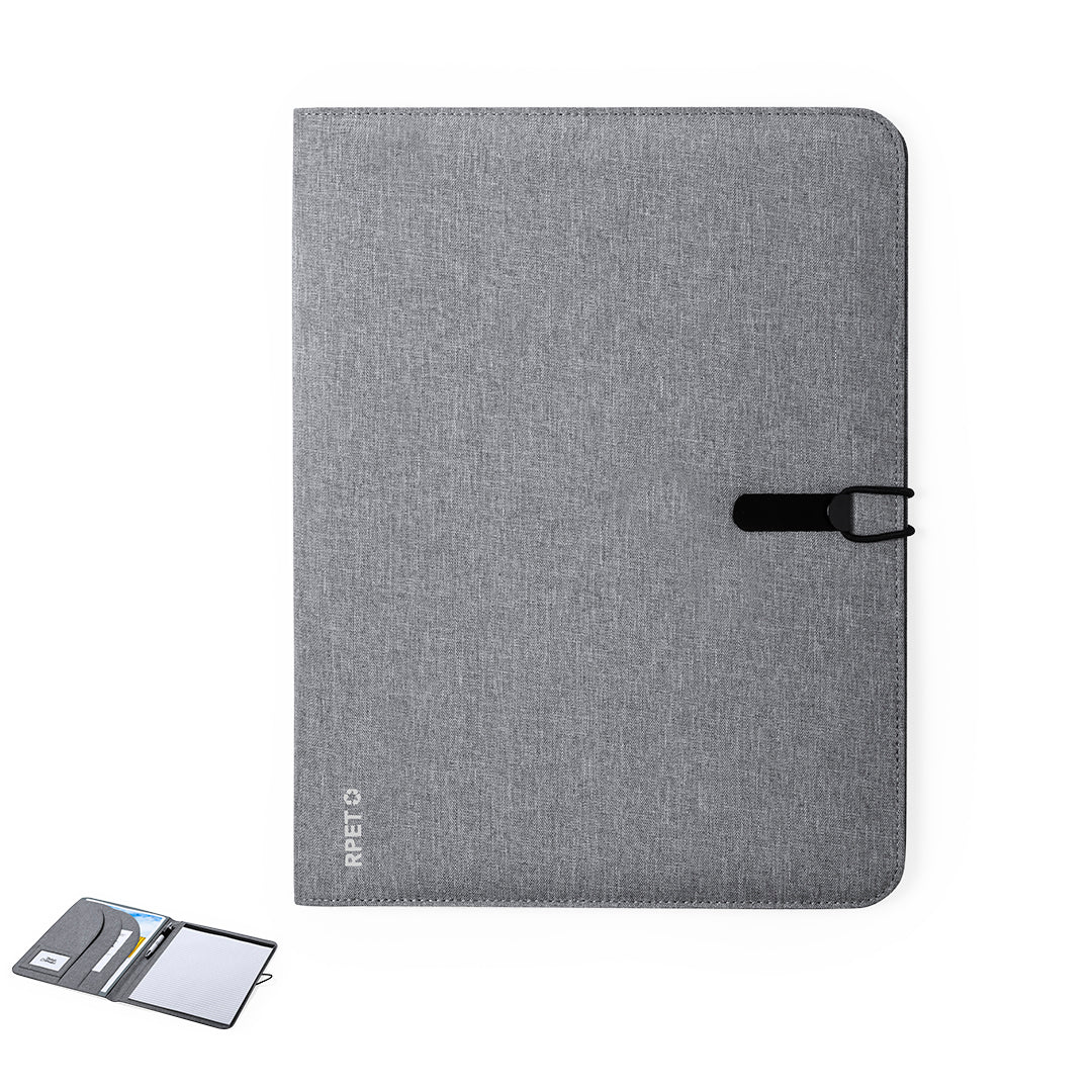 Carpeta Elegante Nature A4 em RPET Resistente