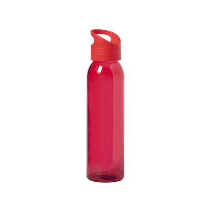 Bidão de Vidro 470ml Colorido com Tampa Antivazamento