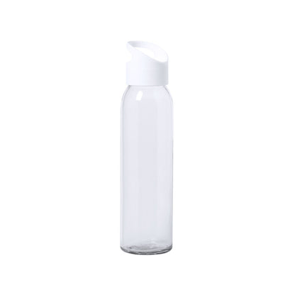 Bidão de Vidro 470ml Colorido com Tampa Antivazamento