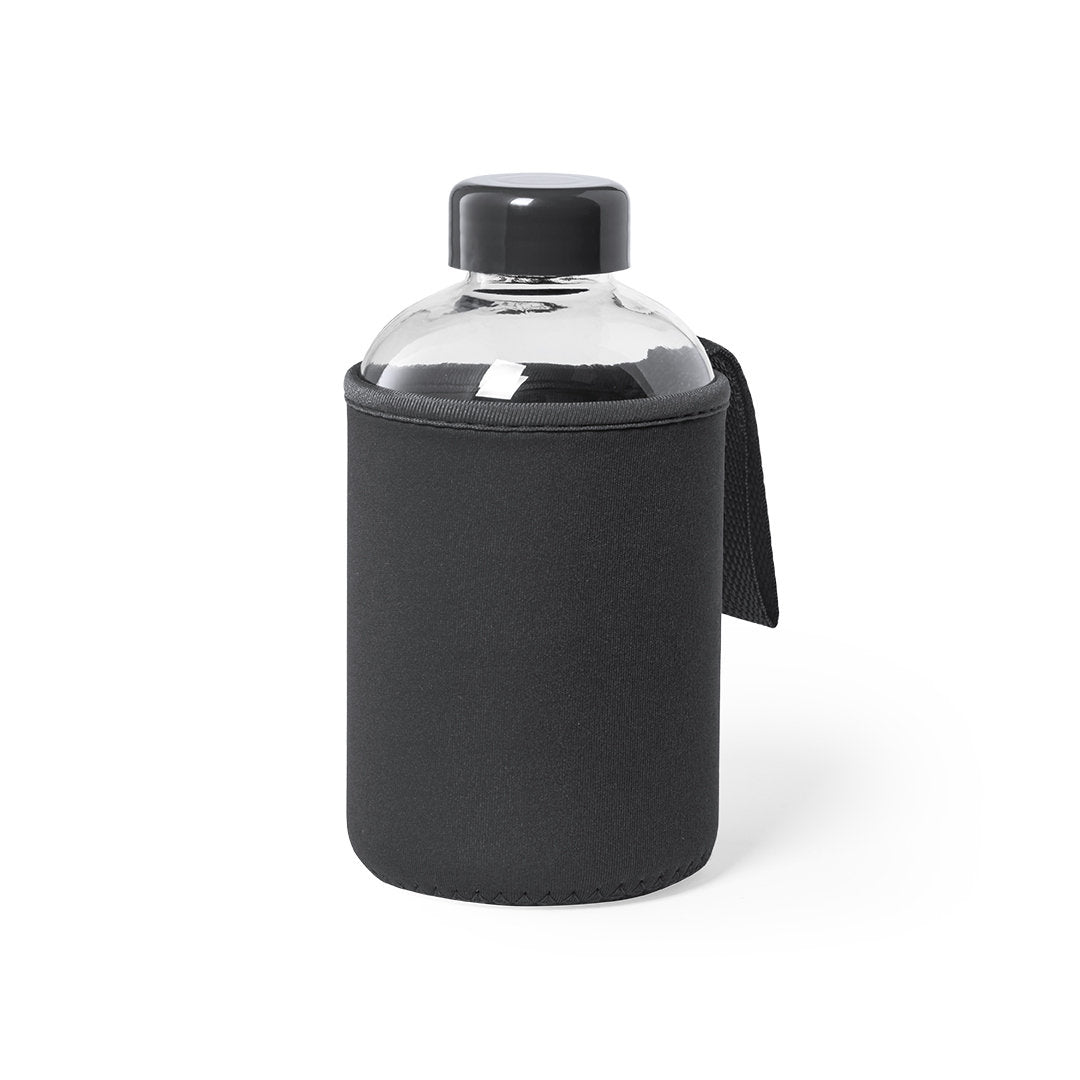 Bidão Flaber 600ml em Vidro com Funda Soft Shell